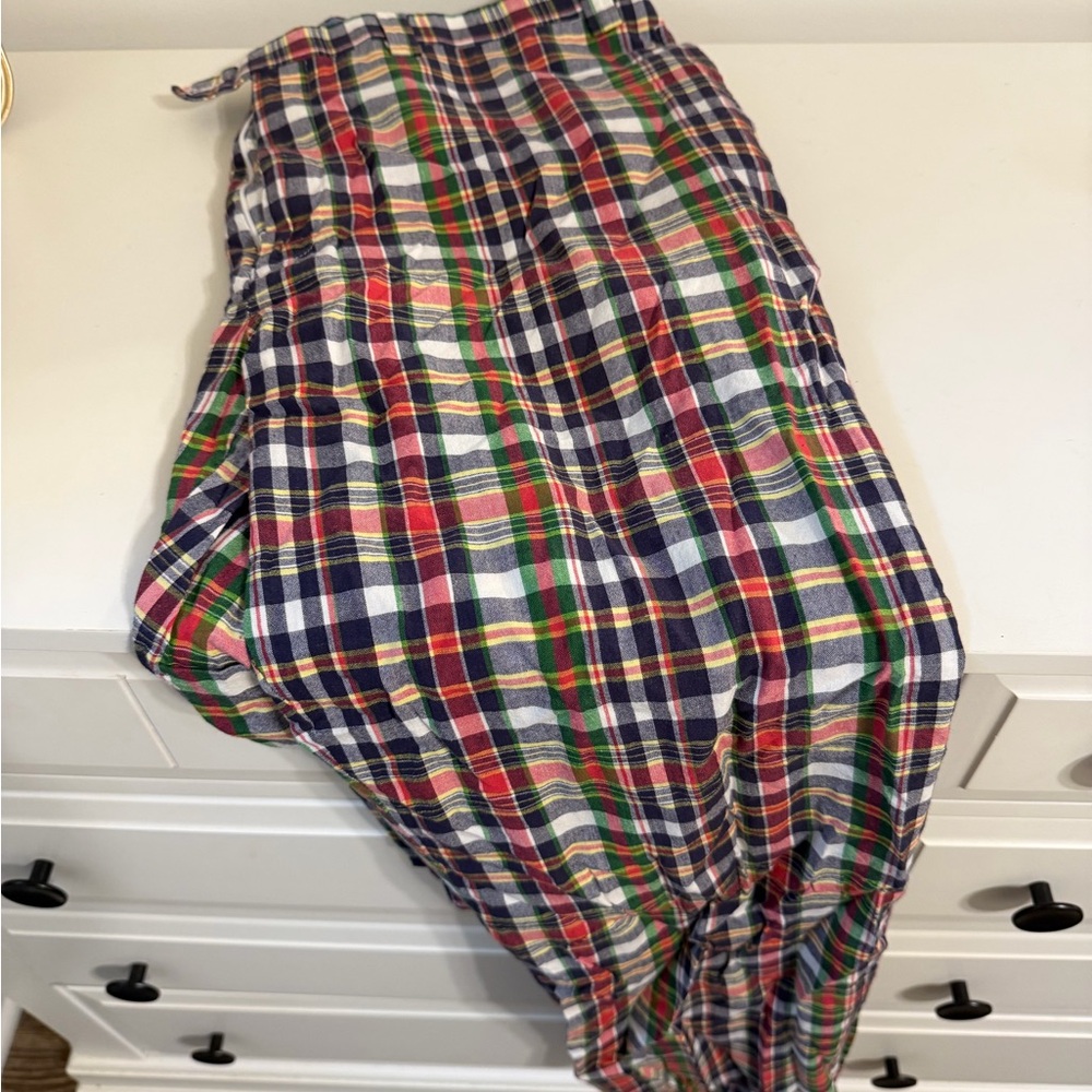 Lauren Ralph Lauren Red and Blue Plaid Men's Pants